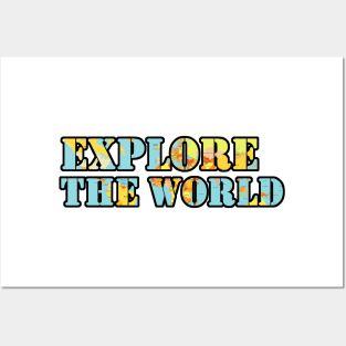 Explore The World Posters and Art